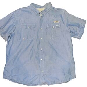Colombia Men’s PFG short sleeve button down XXL